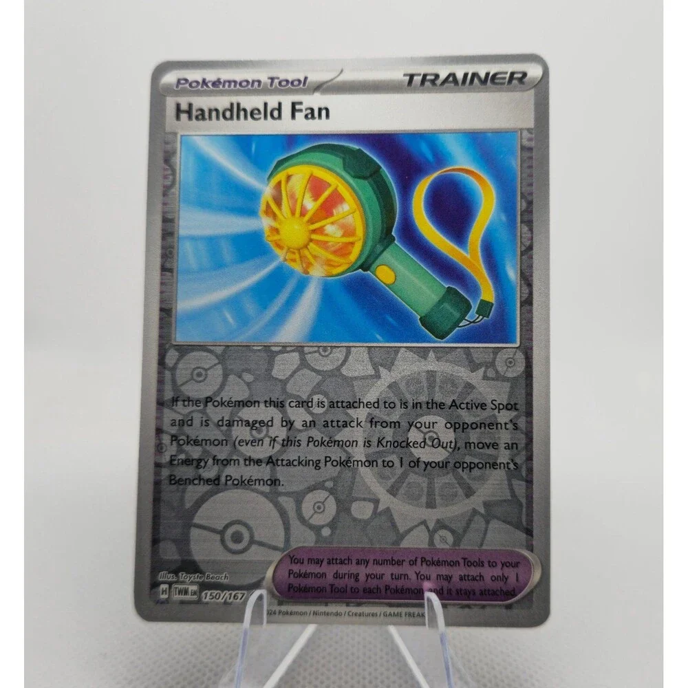 Pokemon Handheld Fan reverse holo #150 TWM Twilight Masquerade